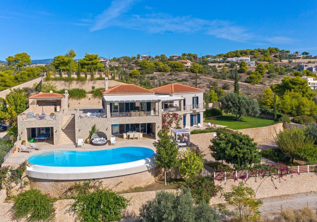 Angelico Villa Porto Heli Exteriör bild
